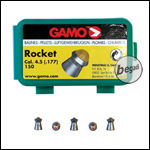 GAMO Rocket Diabolos mit verkupferter Rundkugel 4.5mm - 150rnd