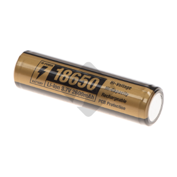 Claw Gear ® 18650 Battery 3.7V 2600mAh