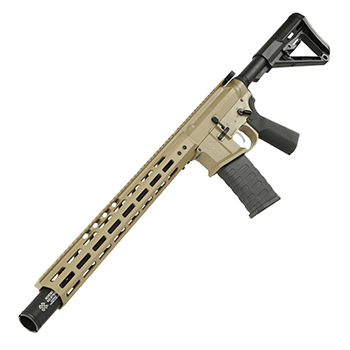 APS x EMG Arms Noveske M4 Infidel 13.5inch "M-LOK" SDU 2.0 QSC AEG/EBB - Desert