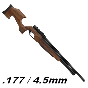 ASELKON "MX5 - Wood Stock" HPA Luftgewehr 4.5mm Diabolo - 35 Joule