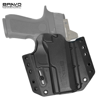 Bravo Concealment ® BCA 3.0 OWB Holster für Sig Sauer P320 Compact Serie, rechts - Black