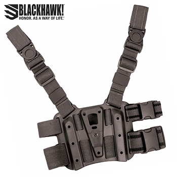 BLACKHAWK! ® CQC Tactical Holster Platform - Black