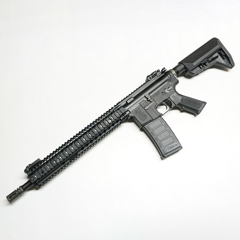 King Arms x EMG Arms Colt M4A1 SOPMOD Block II QSC AEG - Black
