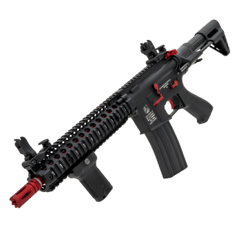 Dytac x Colt M4 "Sierra" ETU QSC AEG Set - Black/Red