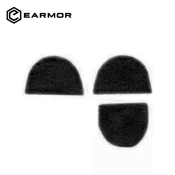 OPSMEN ® Earmor Hook & Loop Velcro für MSA Sordin - Black
