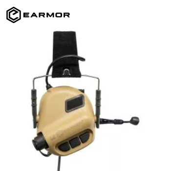 OPSMEN ® EARMOR M32 Funk-HeadSet mit Gehörschutz "Standard Version" - TAN