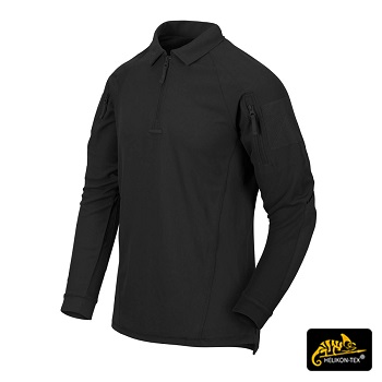 Helikon ® Range Polo Shirt, Black - Gr. L
