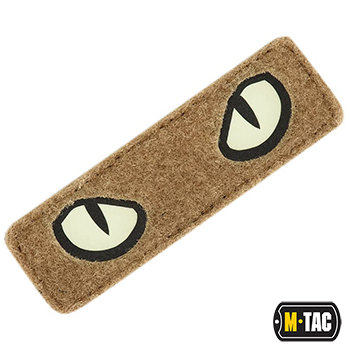 M-Tac ® "Cat Eye" (Version 2) Laser Cut Patch - Coyote
