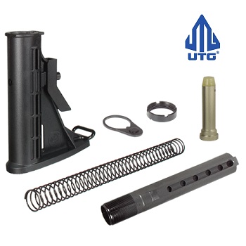 Leapers ® UTG AR-15 / M4 (MilSpec) 6 Position Stock Set - Black