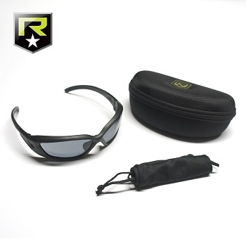 Revision ® Hellfly MilSpec Ballistic Sunglasses, Black - Smoke