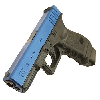 VFC x Spartan Imports Glock G19 (Gen. 3) Co² BlowBack Behörden Trainings Pistole - LE Blue
