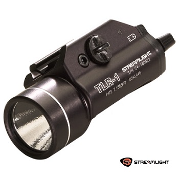 Streamlight ® TLR-1 Rail Mounted Tactical LED FlashLight (300 Lumen) - Black