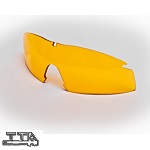 T.T.D. ® No-Fog Ersatzglas für N.F.T. Brillen - Yellow