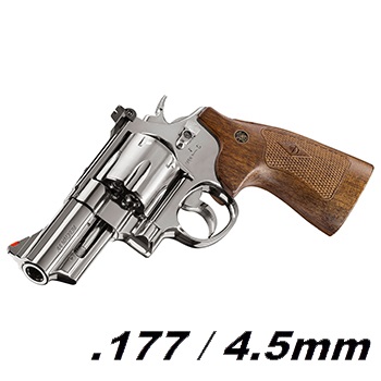 Smith & Wesson M29 Co² Revolver 3" 4.5mm BB - Burnished Metal