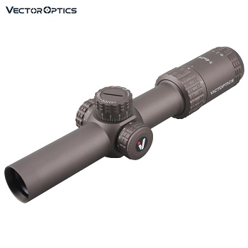 Vector Optics ® AGN 1-6x24 S6 (MIL/MRAD) Rifle Scope Zielfernrohr - Burned Bronze